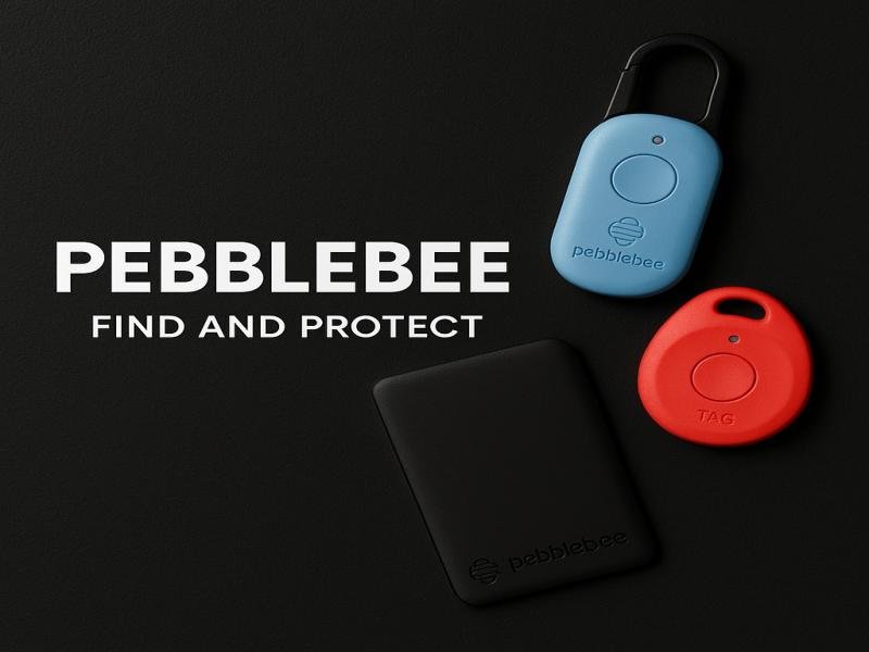 Pebblebee Bluetooth Tracker and GPS Smart Finder for Keys Wallets and Luggage Tracking Solutions